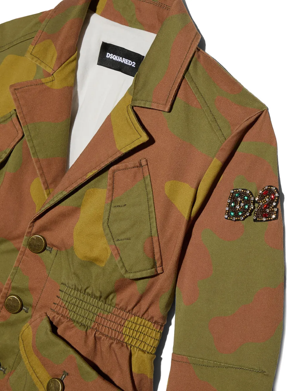 Dsquared2 カモフラージュ ジャケット In Brown