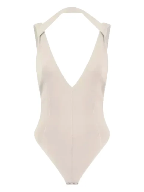 GAUGE81 Mezi deep V-neck bodysuit