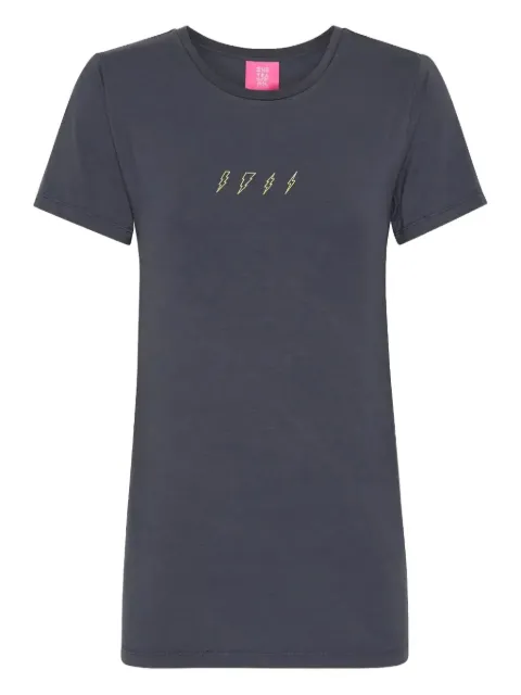 One Teaspoon playera con estampado de relámpagos