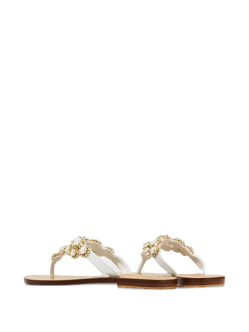 Mystique Crystal-embellished Sandals In Multi