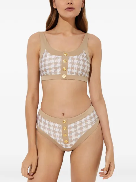 Beach Riot top de bikini con detalle de botones