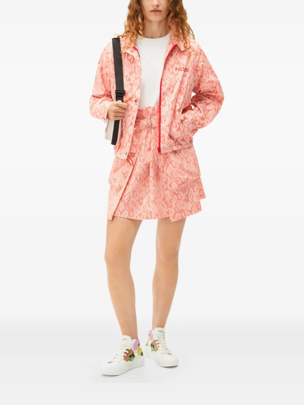 Kenzo python-pattern zip jacket | Bomber Jackets | Image 2