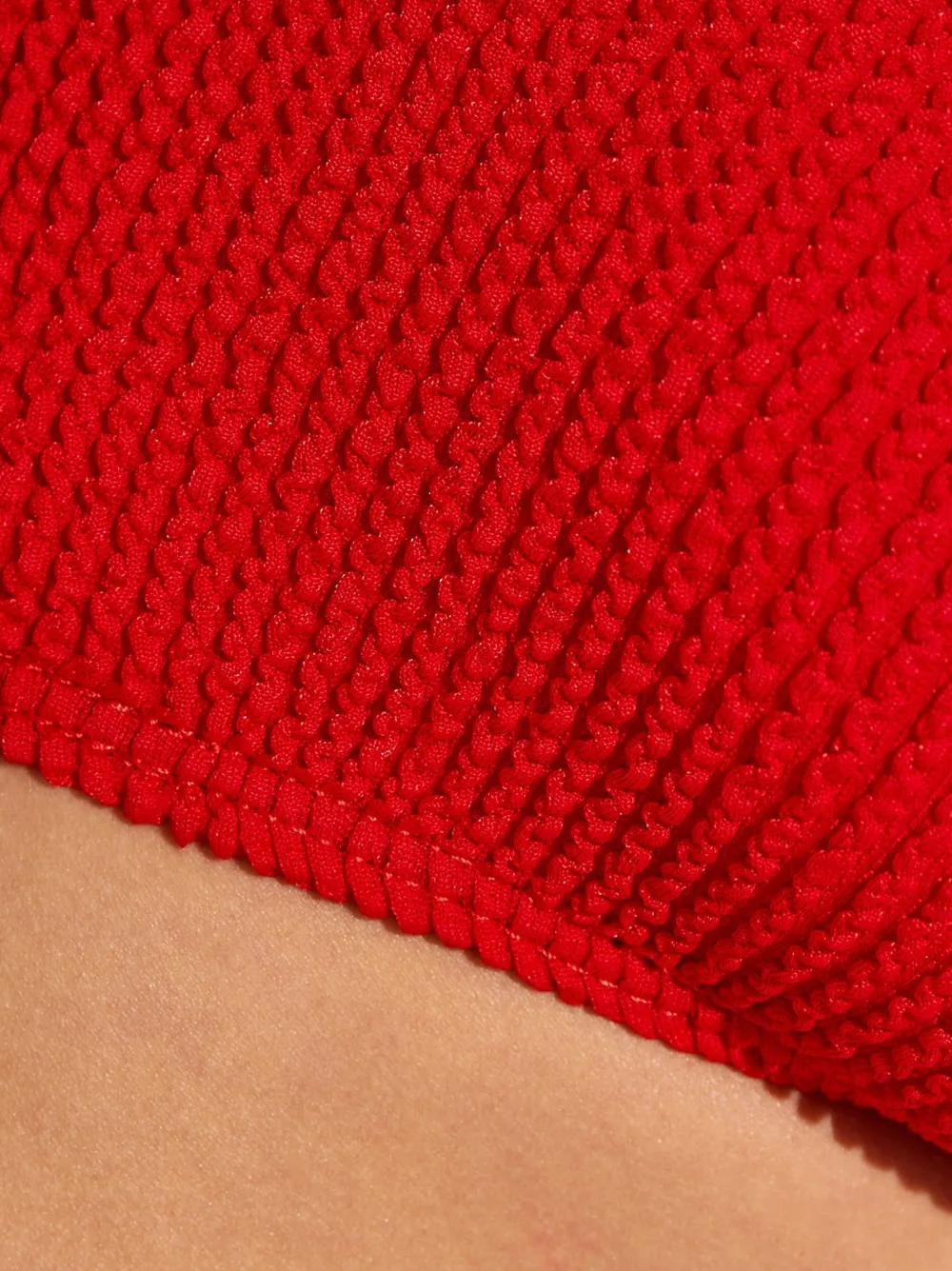 Bond-eye Samira asymmetrische bikini Rood