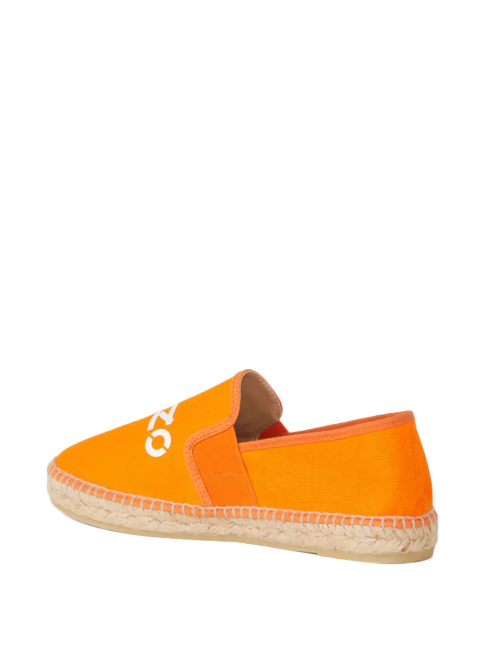 Kenzo Espadrilles met logodetail Oranje