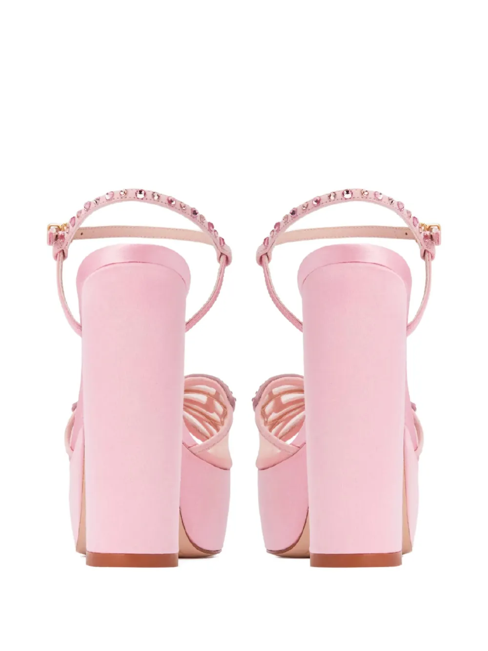 Sophia Webster 130mm Farfalla sandals Roze