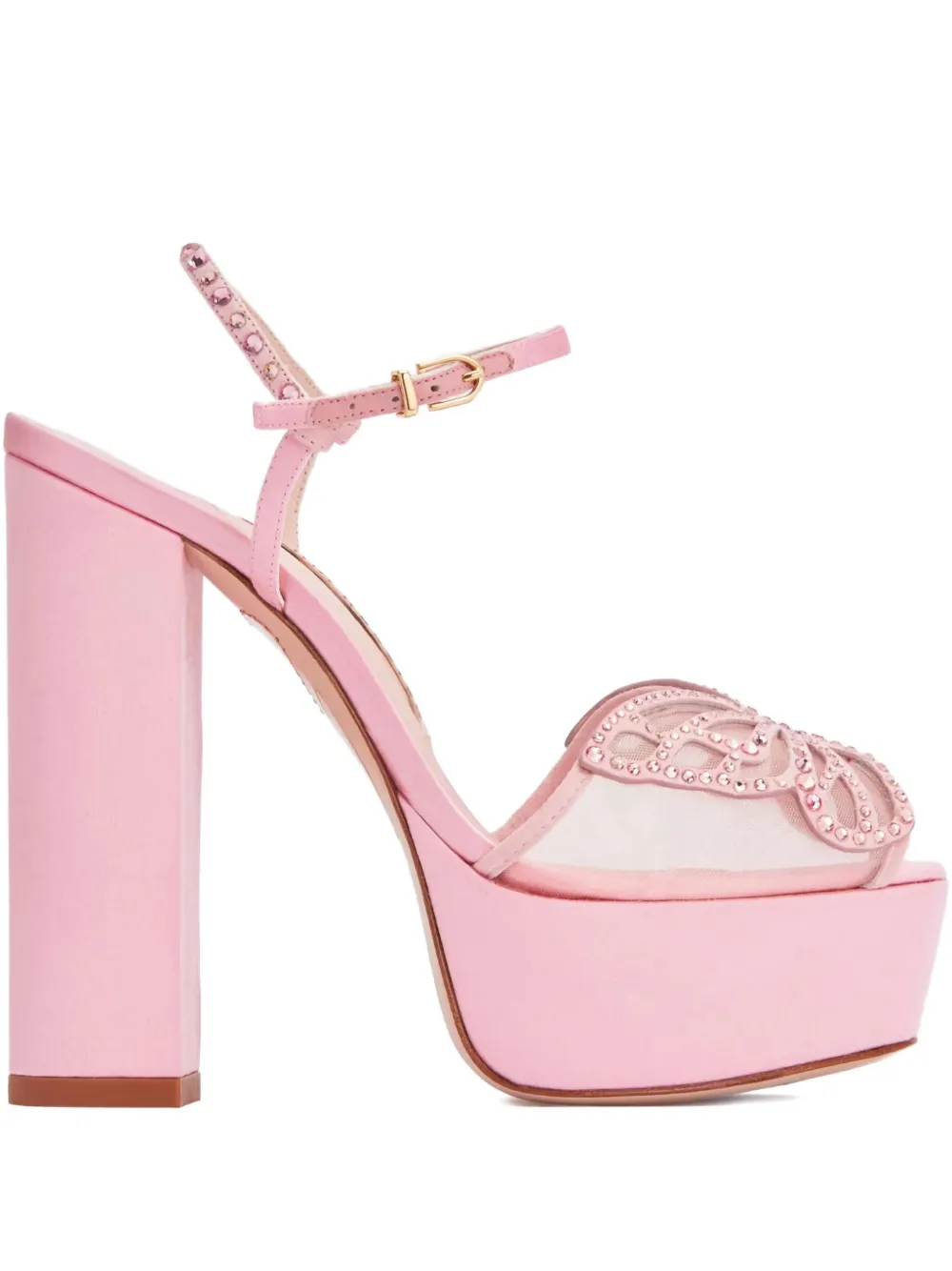Sophia Webster 130mm Farfalla sandals | Pink | Image 1