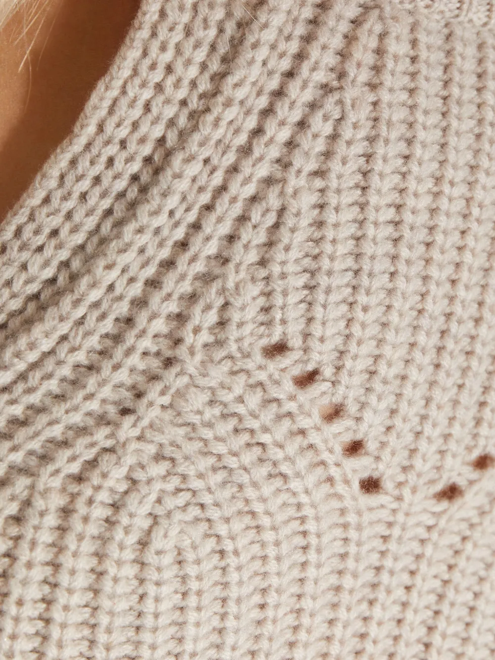 Isabel Marant Palma Cut-out Sweater In Neutral
