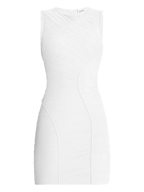 Hervé Léger sleeveless mini dress