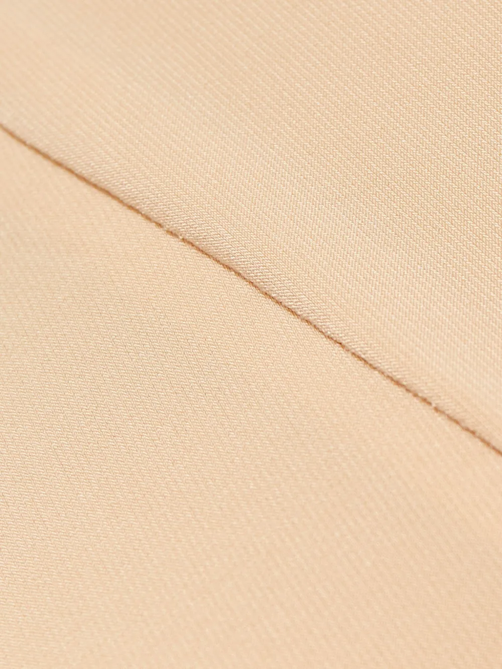 Norma Kamali Broek met elastische taille Beige