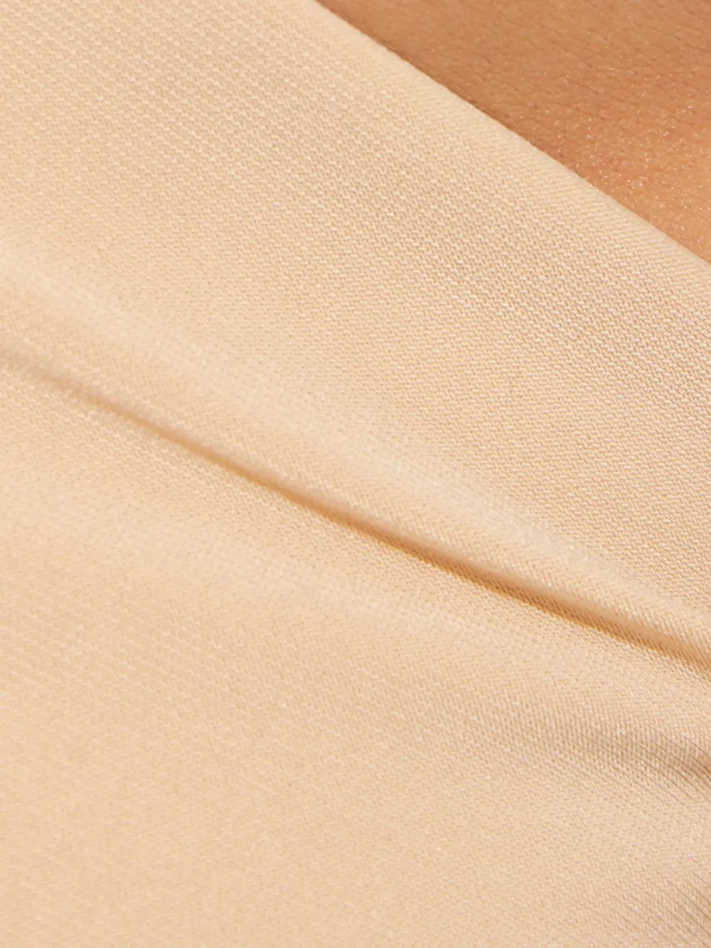 Norma Kamali Broek met elastische taille Beige