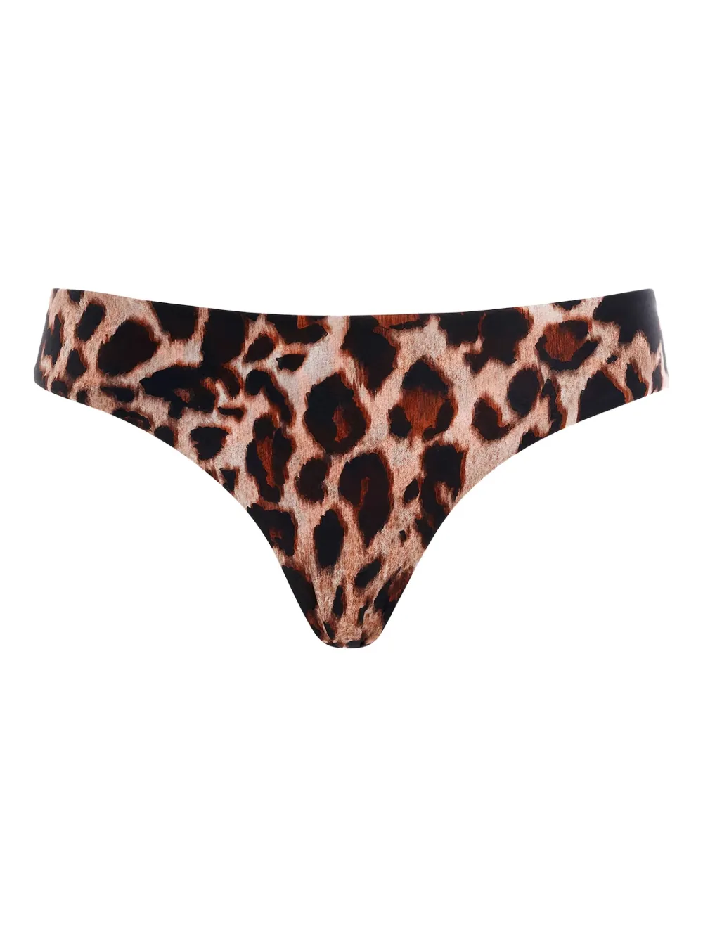 Agua Bendita Audrey Reversible Bikini Bottoms In Brown
