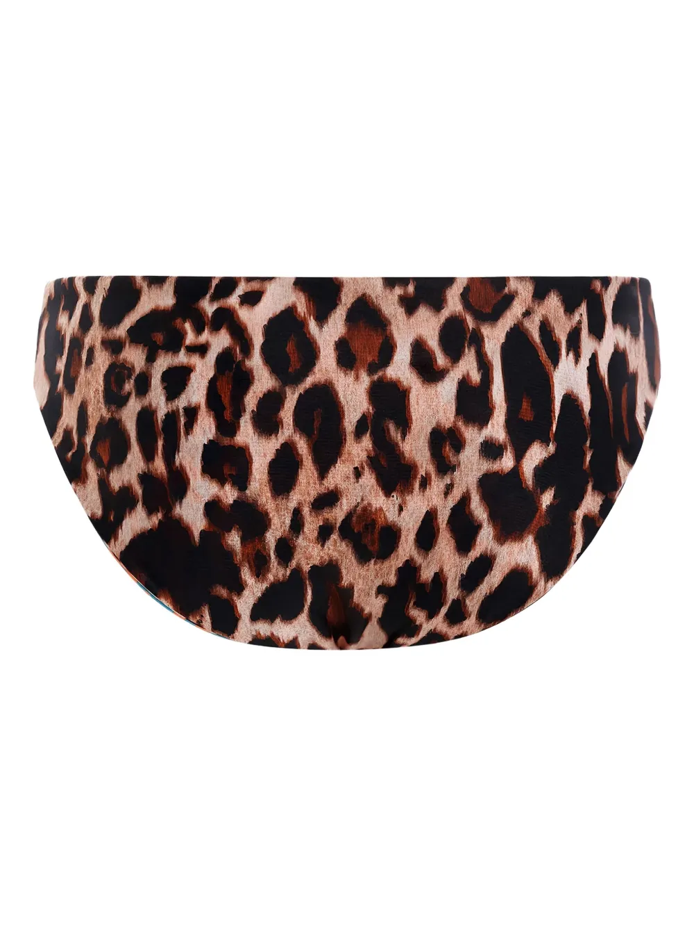 Agua Bendita Audrey Reversible Bikini Bottoms In Brown