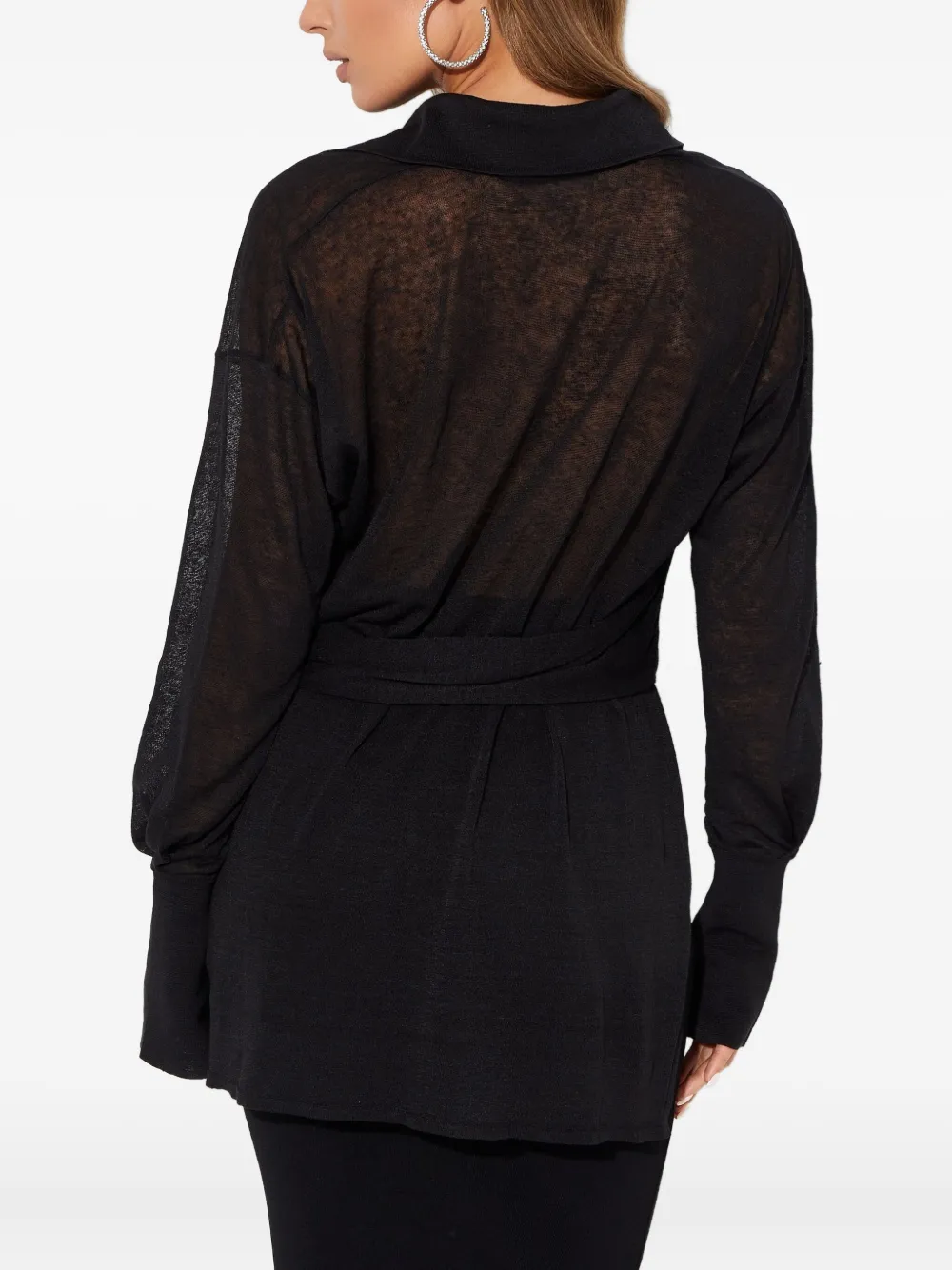 GAUGE81 Sabinas top met lange mouwen Zwart