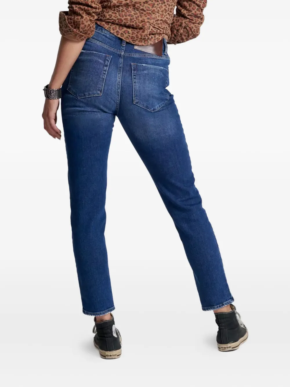 One Teaspoon Legend High-waist Jeans In Blue