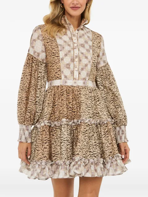 IXIAH Euphoric patterned mini dress