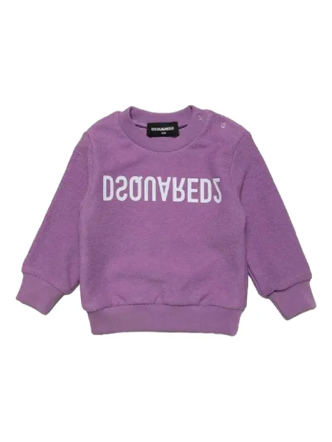DSQUARED2 KIDS logo-print sweatshirt