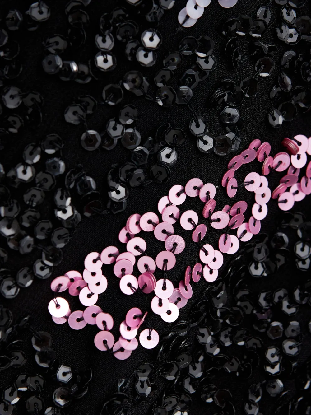 One Teaspoon Delusion wikkeljurk met pailletten Zwart