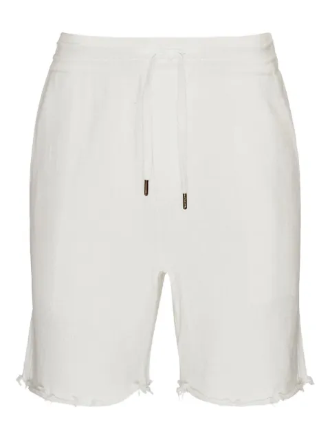 SEROYA Chris frayed-hem shorts