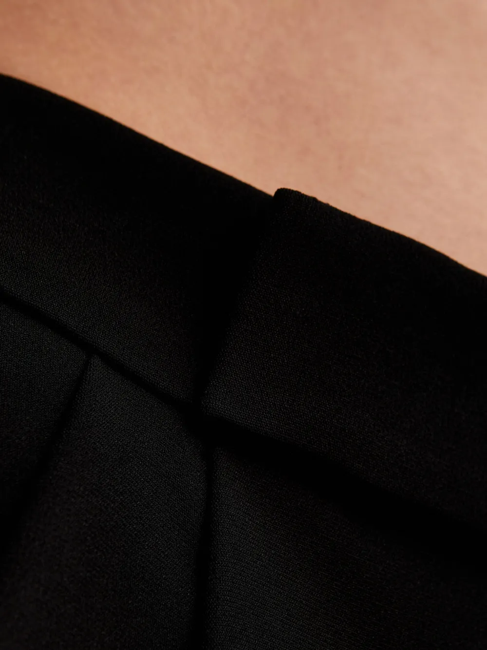 Roland Mouret Pressed-crease Trousers In Black