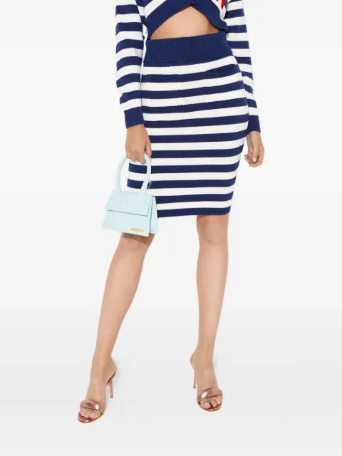 Kenzo Rock striped midi skirt