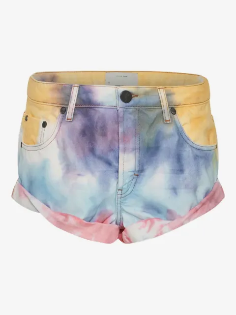 One Teaspoon Bandits tie-dye shorts