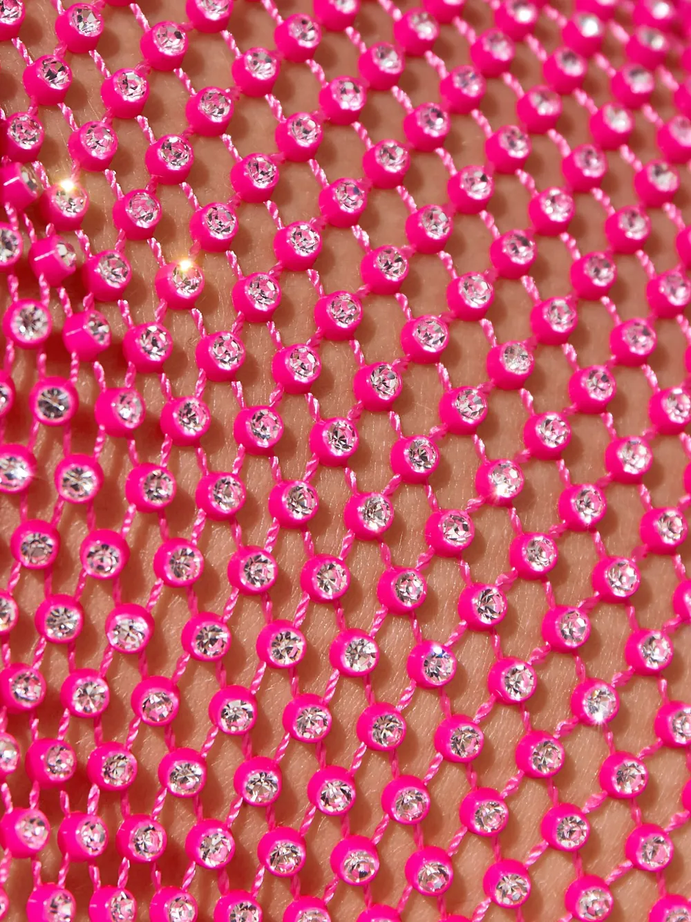 Santa Brands Jurk verfraaid met kristallen Roze