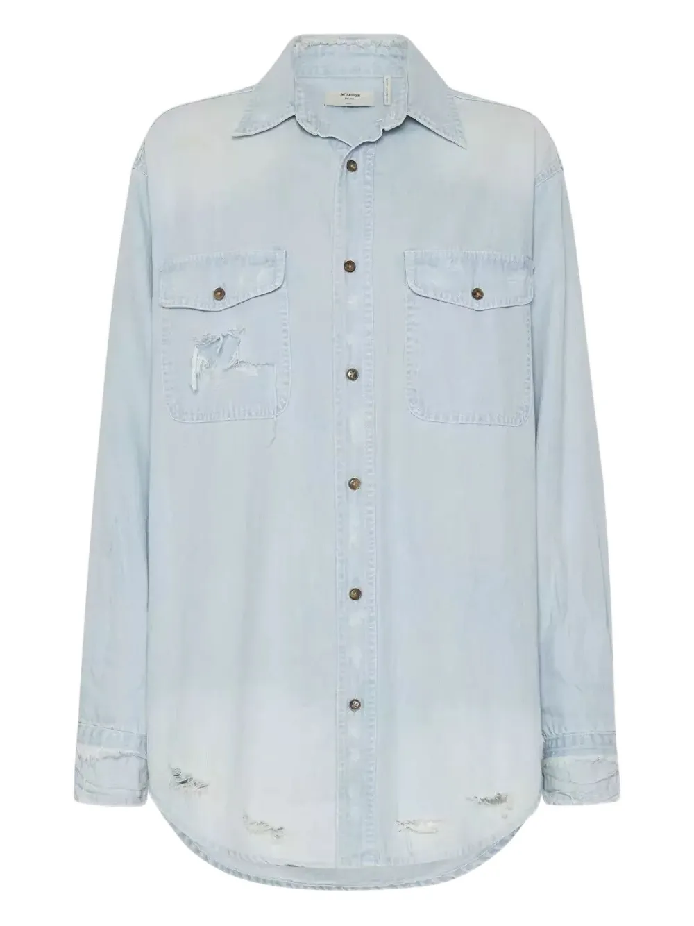 One Teaspoon Chambray buttoned shirt | Blue | Image 1