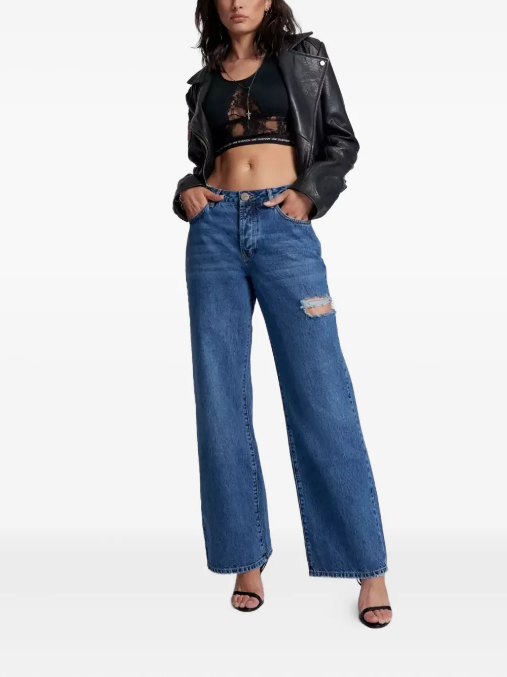 One Teaspoon jean Jackson à effet usé | Jeans amples | Image 2