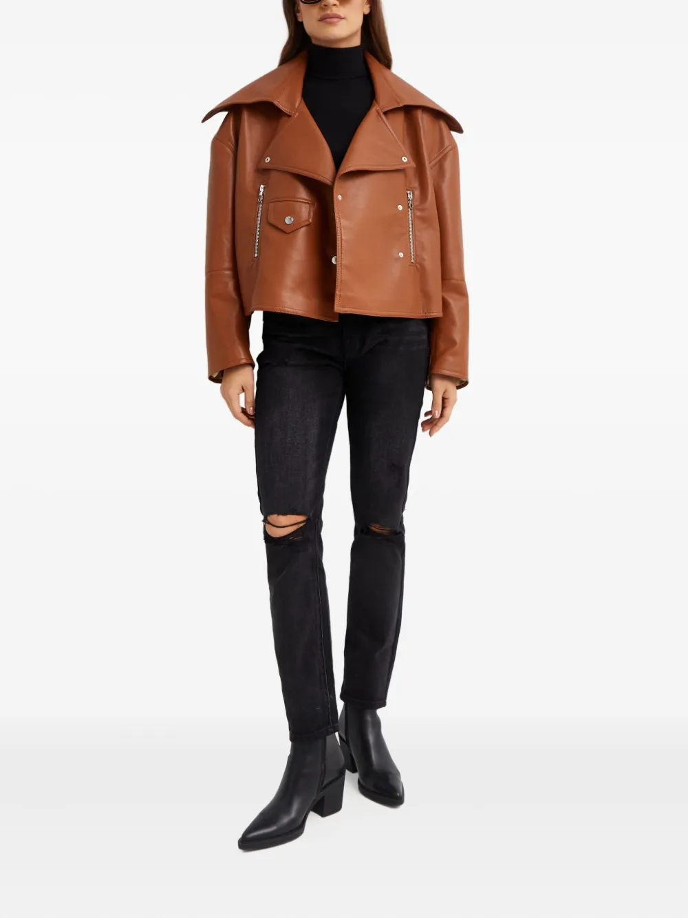 Nanushka  chamarra Ado | Chamarras biker | Image 2