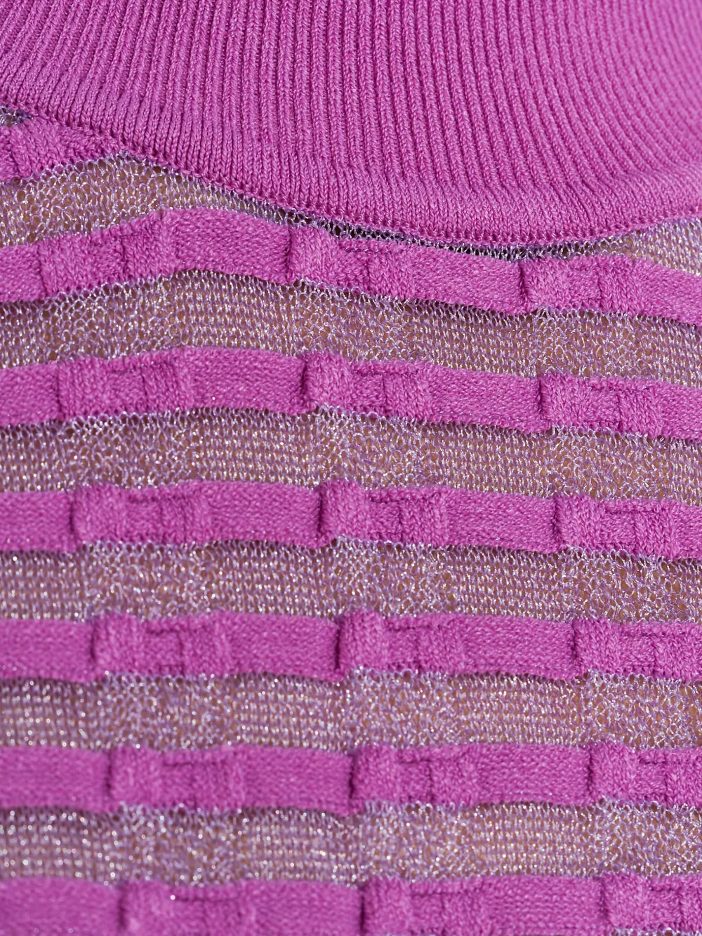 Herve Leger Roll-neck Cut-out Mini Dress In Pink