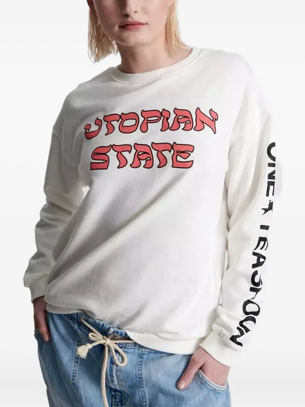 One Teaspoon sudadera estampada con cuello redondo | Sudaderas | Image 2