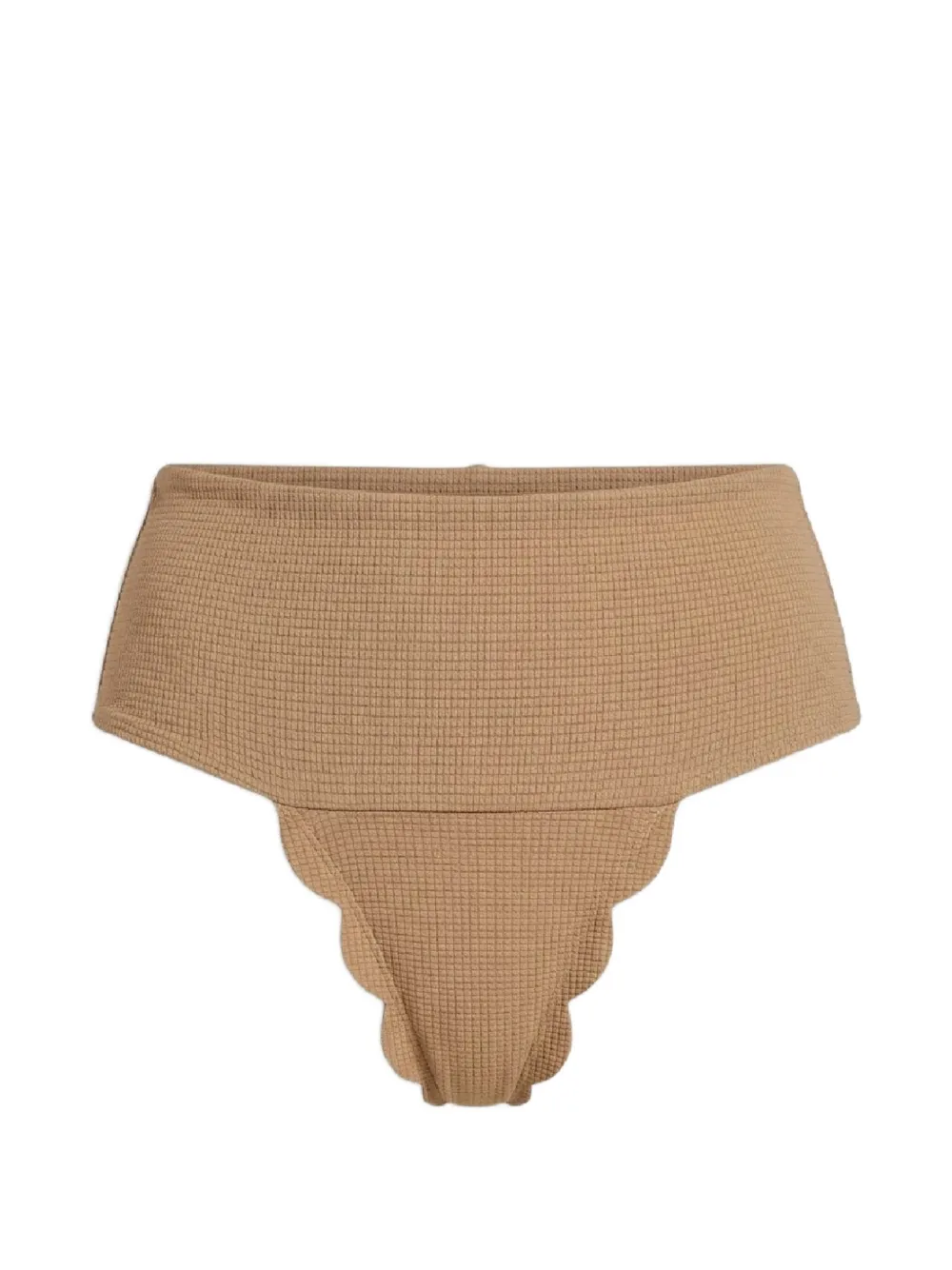 Marysia Slip bikini Santa Clara con bordo a smerlo - Toni neutri