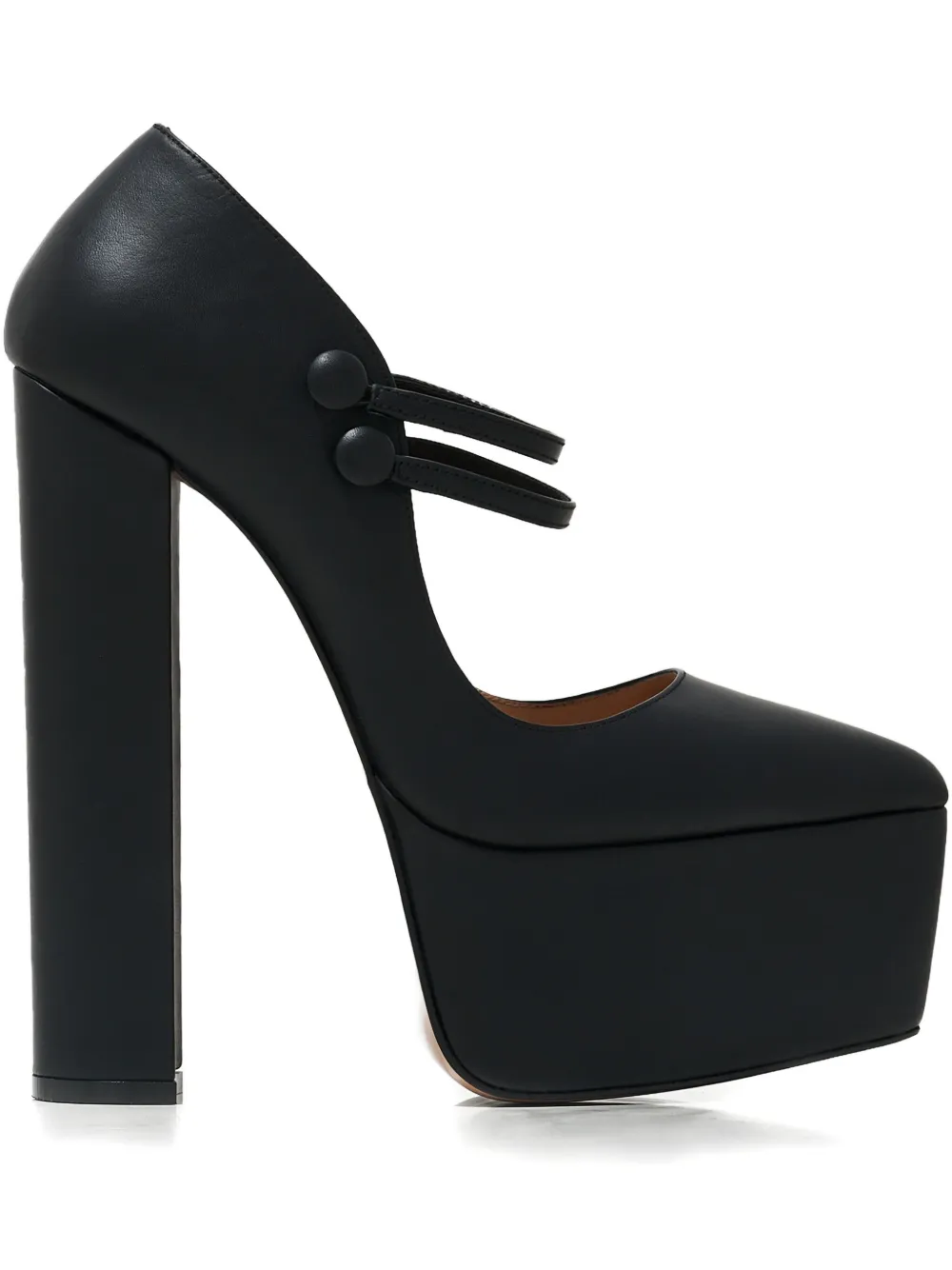 Andrea Wazen 165mm Double Jeu Platform Pumps In Black