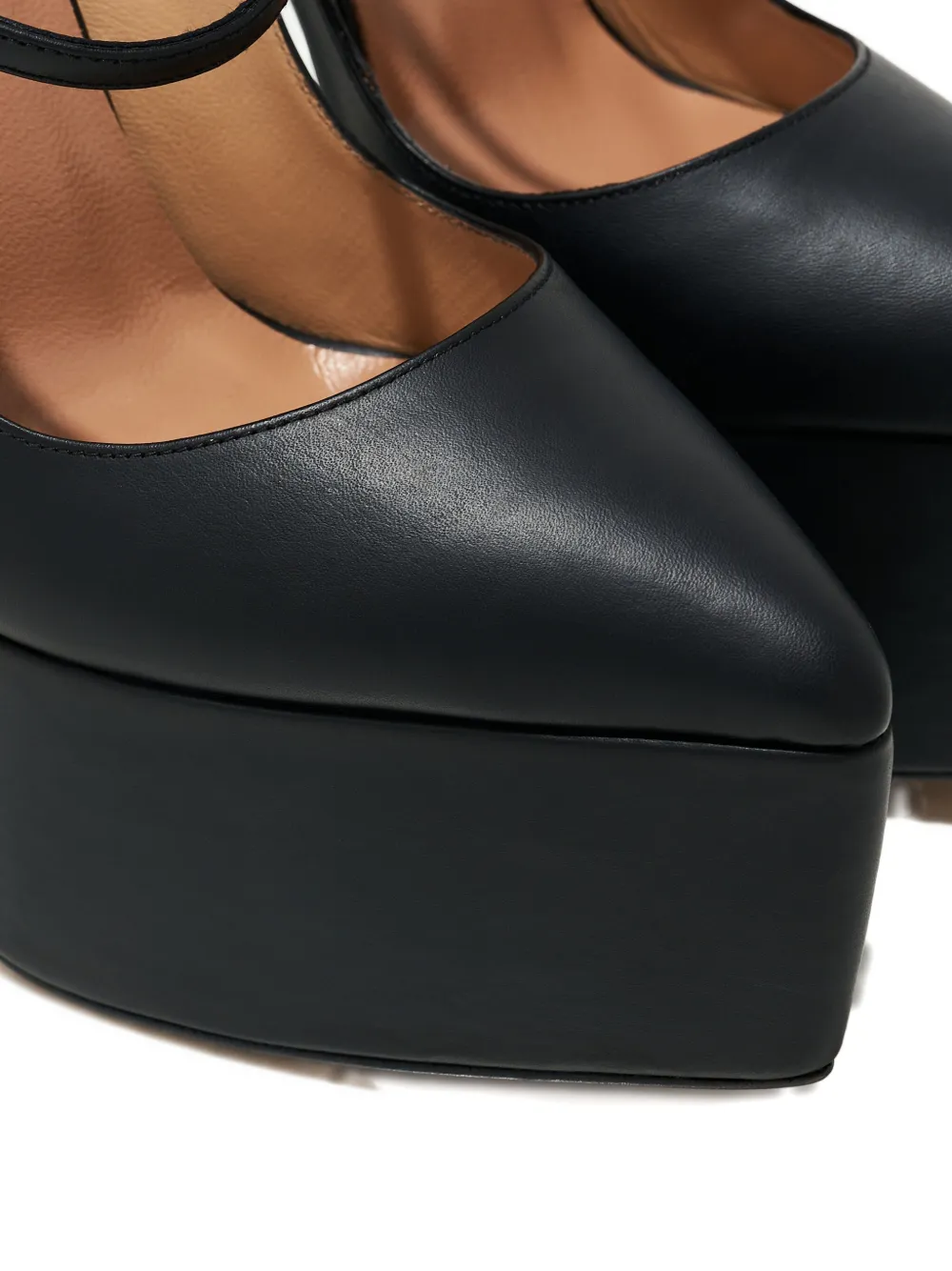Andrea Wazen 165mm Double Jeu Platform Pumps In Black