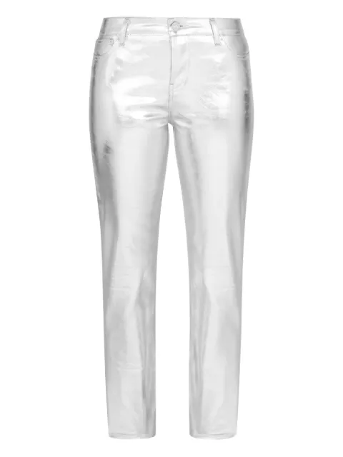 Alexandre Vauthier metallic jeans
