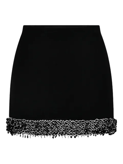 Simkhai Dua embellished mini skirt