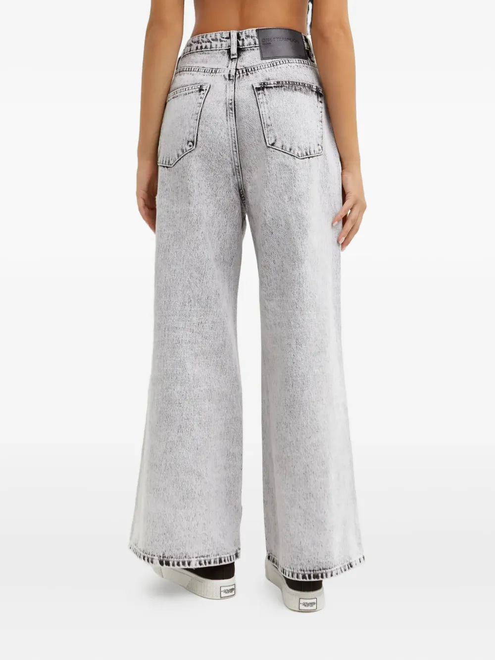 One Teaspoon High waist jeans Grijs