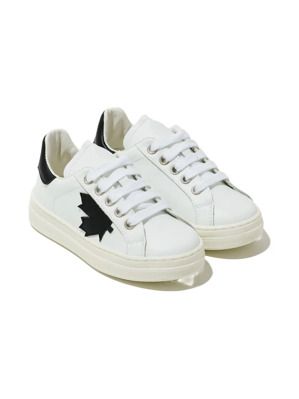 DSQUARED2 KIDS Sneakers met logo Wit