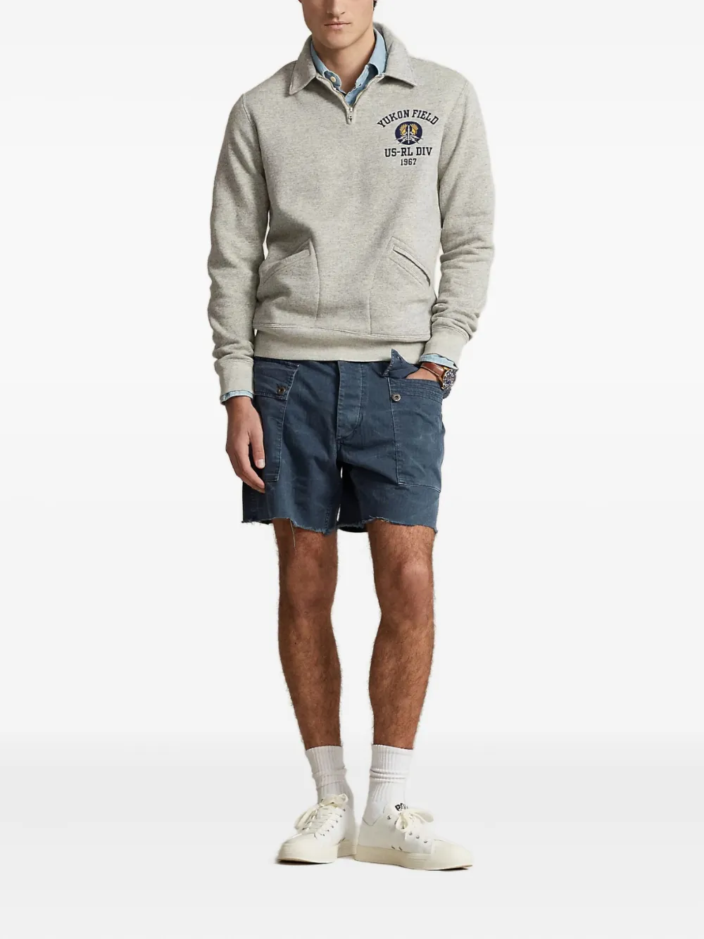 Polo Ralph Lauren playera tipo polo con cierre en el cuello | Image 2