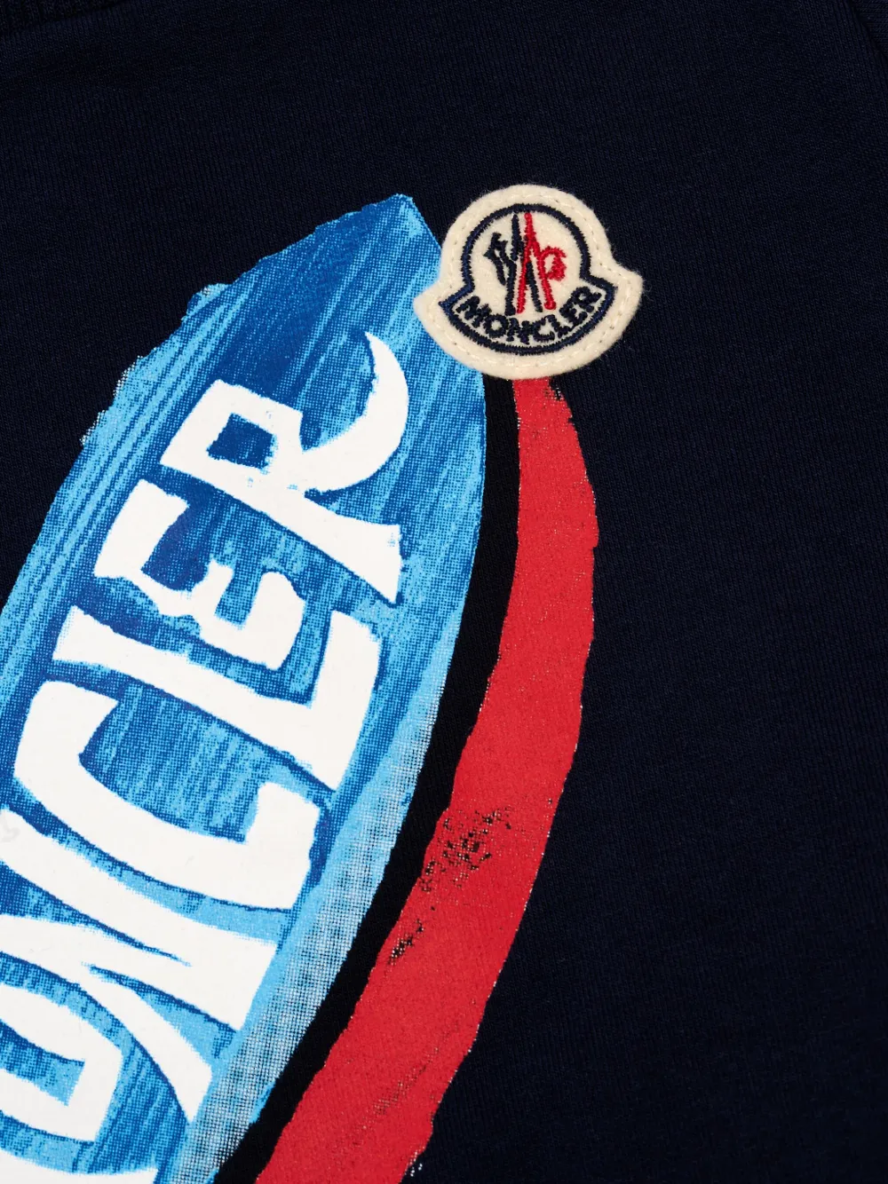 Moncler Enfant sudadera con logo gráfico | Suéteres | Image 2