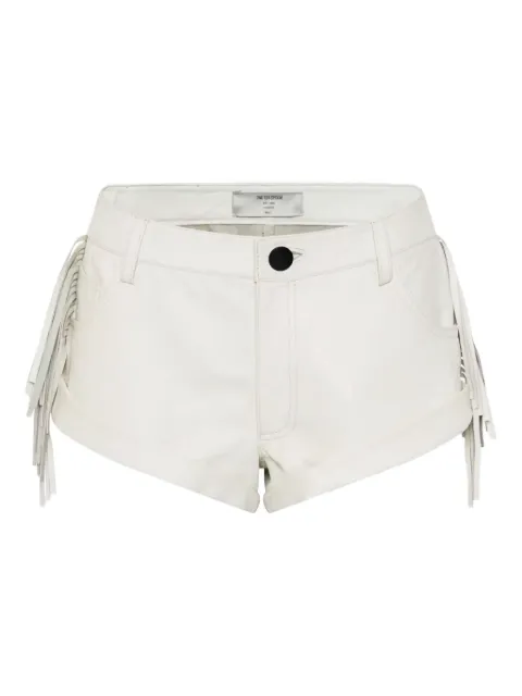 One Teaspoon Chaos Walking Bandits fringed shorts