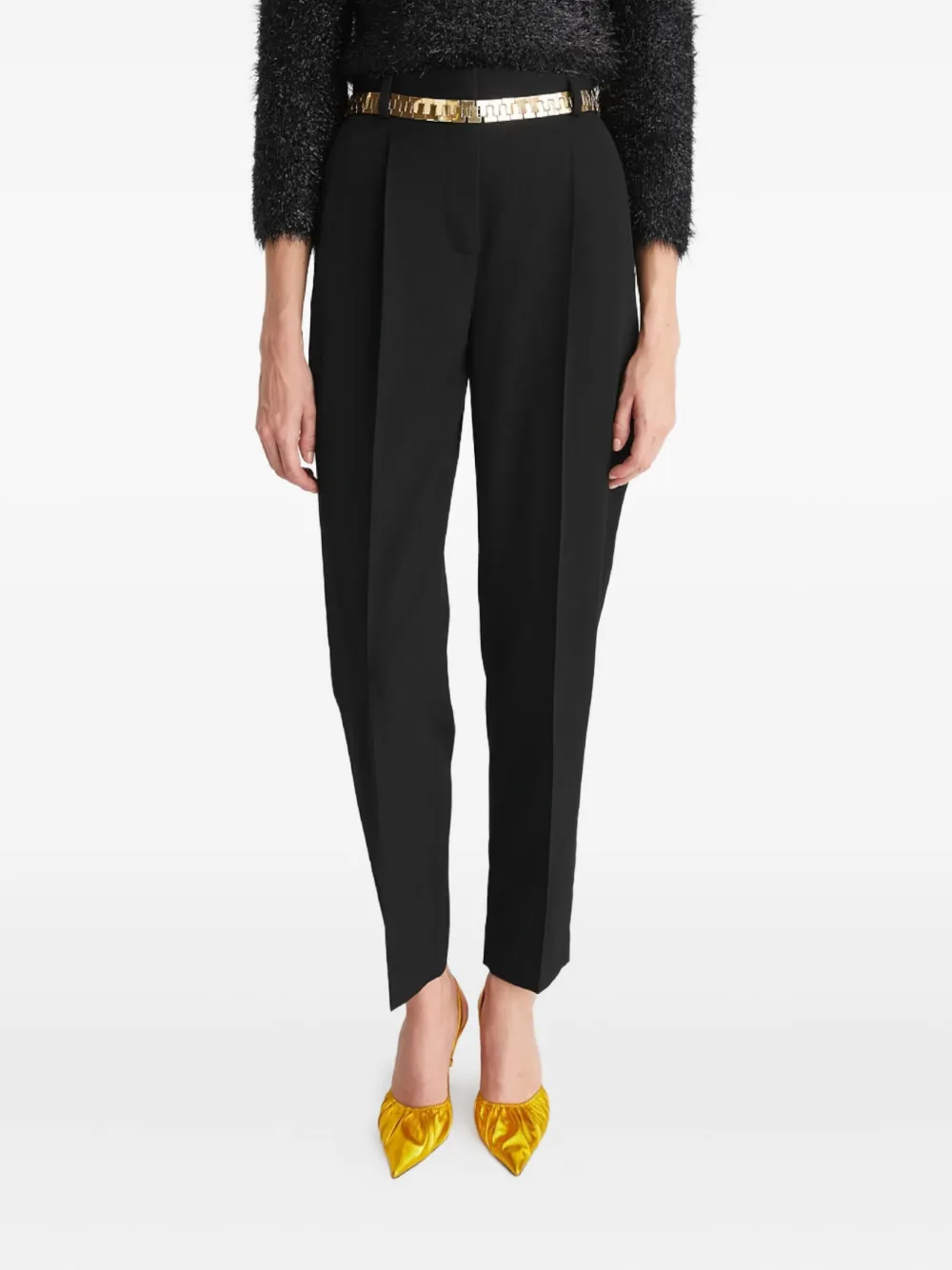 Tory Burch Belt-loop Trousers In Black