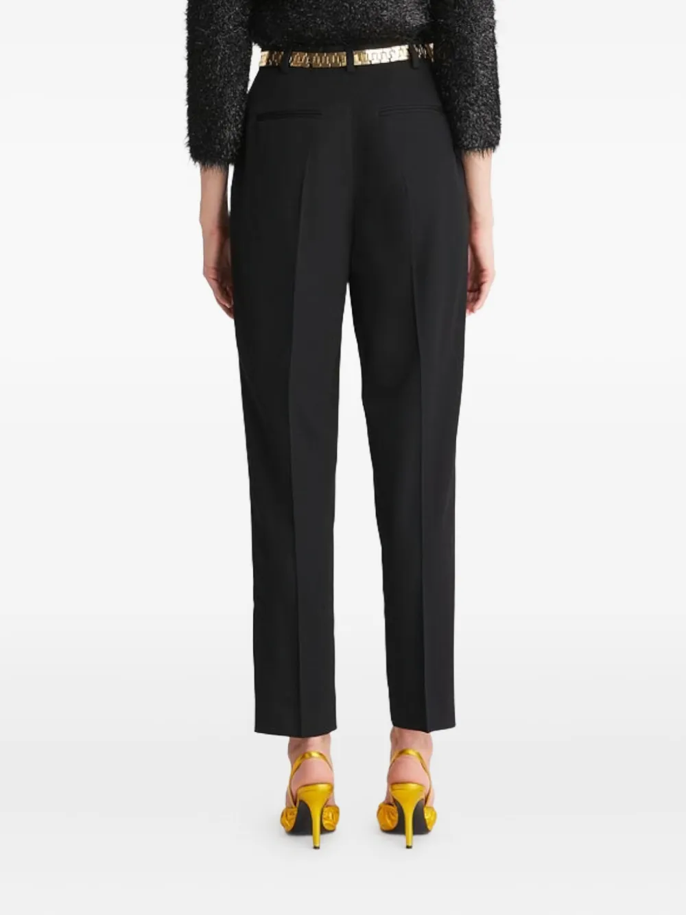 Tory Burch Belt-loop Trousers In Black