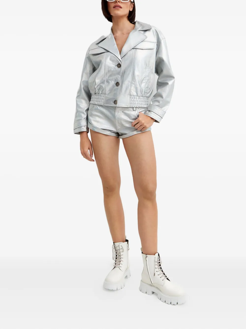 One Teaspoon button leather jacket | Leather Jackets | Image 2