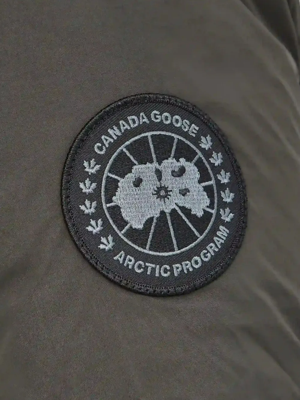 Canada Goose Lawrence gewatteerd jack Groen