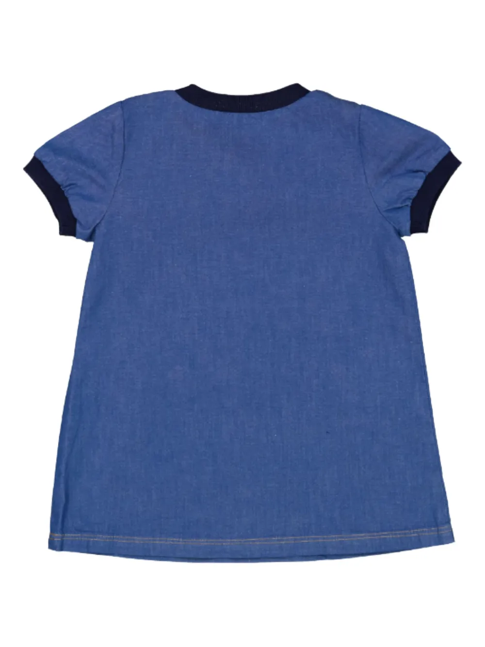 Moncler Enfant Jurk met logo - Blauw