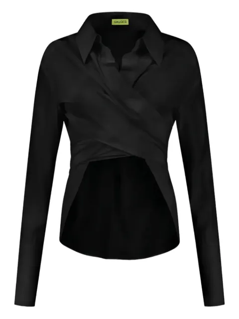 GAUGE81 Sabinas wrap shirt