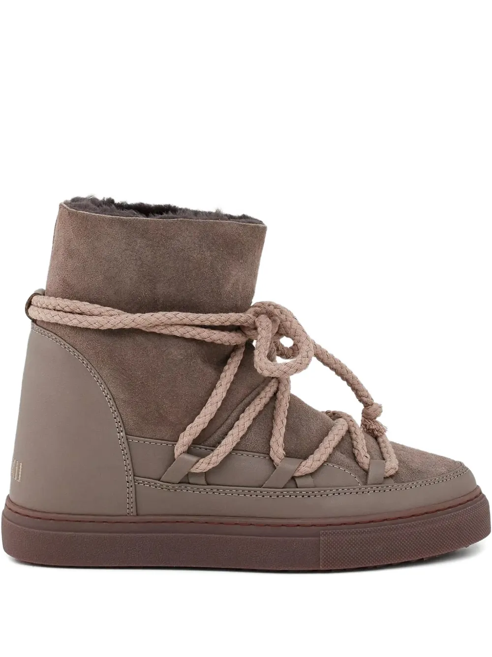 Inuikii Lace-up Boots In Brown