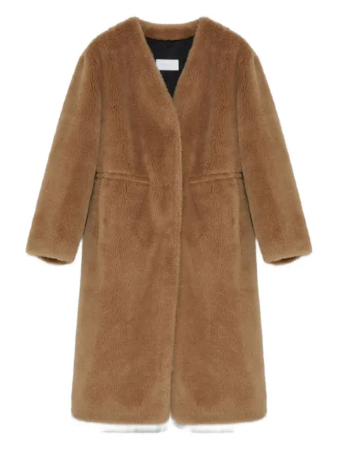 Yves Salomon pocket wool coat