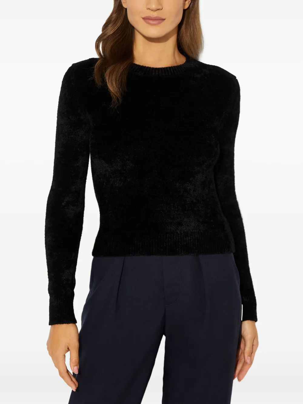 ISABEL MARANT Panila trui met ronde hals Zwart